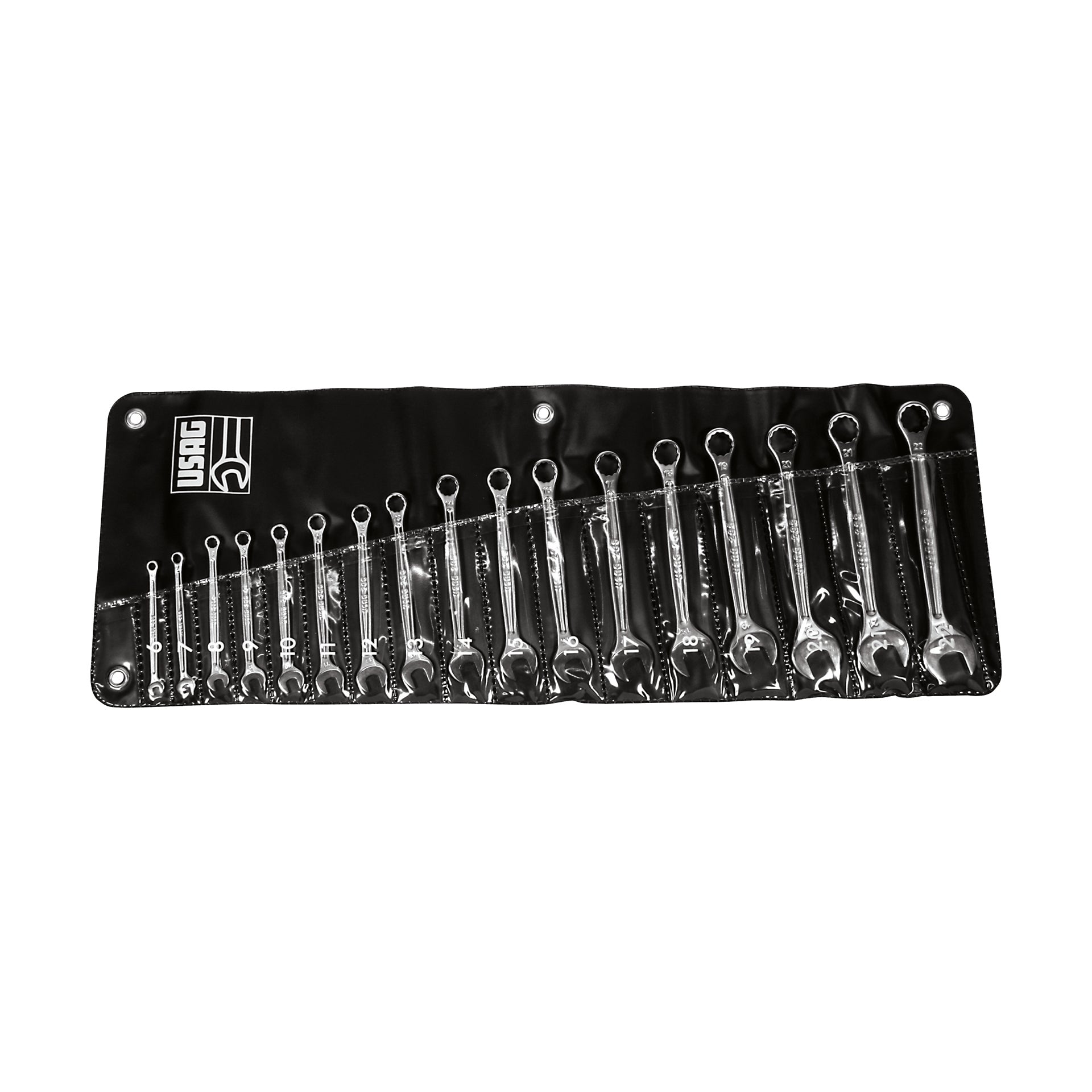 285 B17 - Serie di 17 chiavi combinate - Usag - U02850866 285 B17 - Serie di 17 chiavi combinate - Usag - U02850866